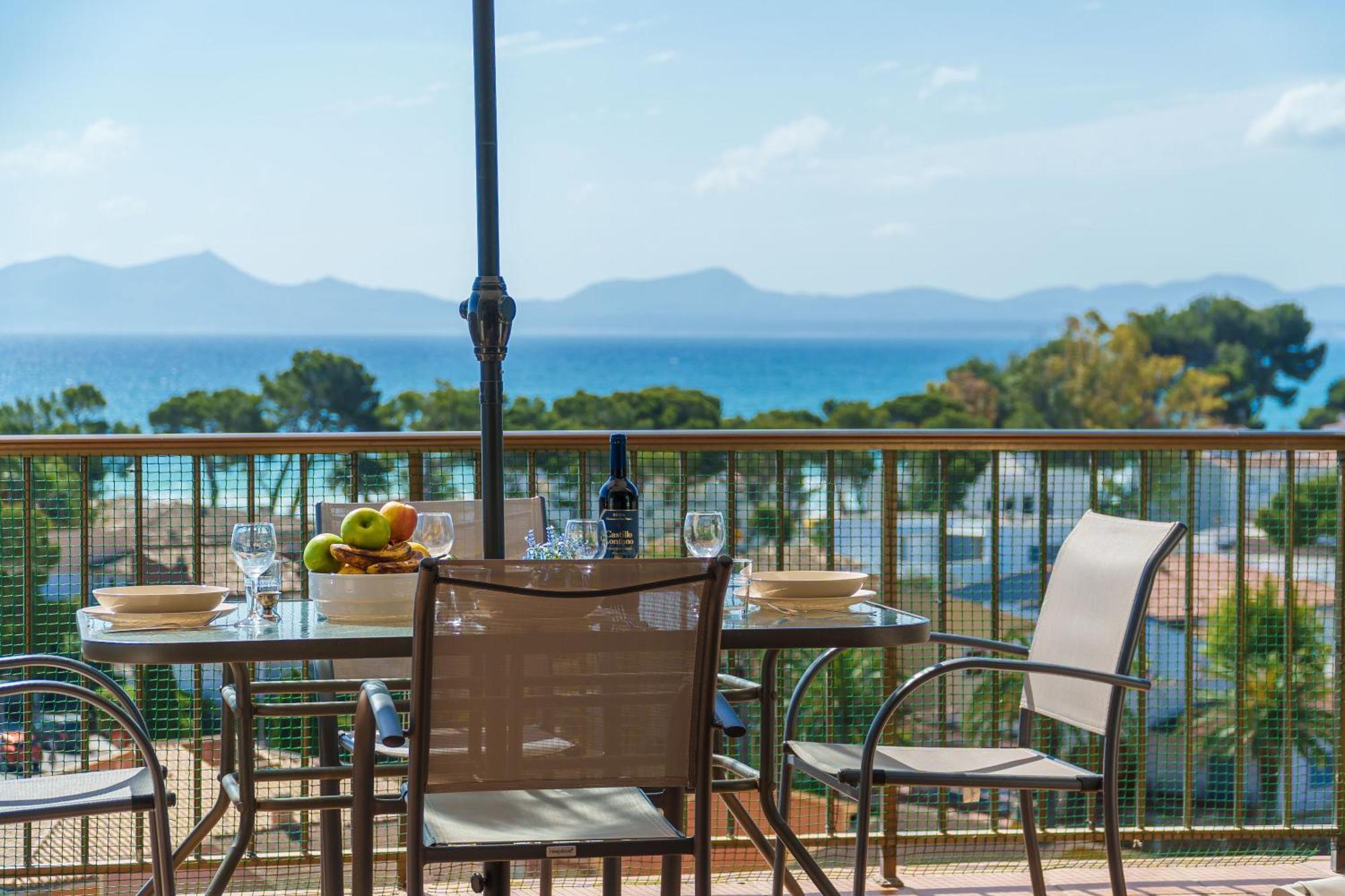Apartment The Shell Ii, Beach Views And Pool Αλκούδια Εξωτερικό φωτογραφία